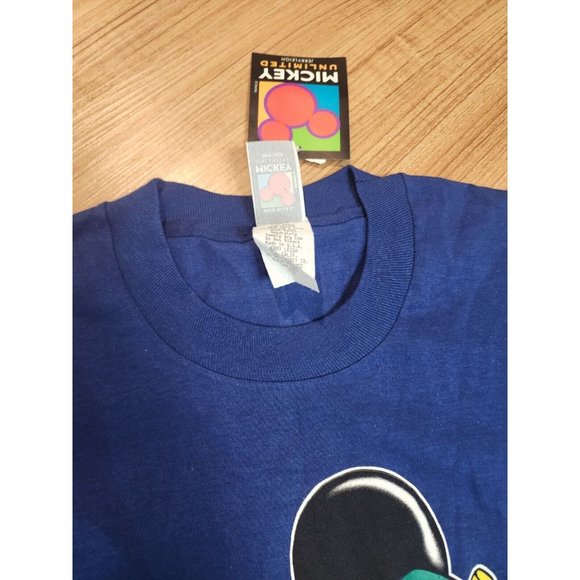 Vintage Disney Mickey Mouse Unlimited T Shirt Jerry Leigh Womens Size XL - Picture 3 of 4